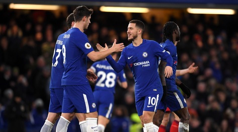 Premier, Chelsea-West Bromwich 3-0: Conte torna a sorridere