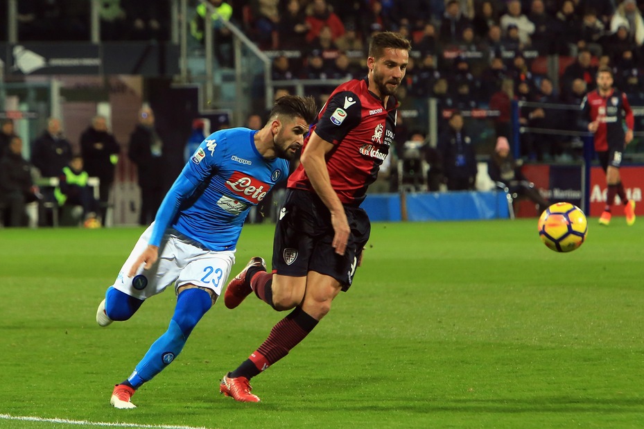 Serie A Cagliari-Napoli 0-5, il tabellino