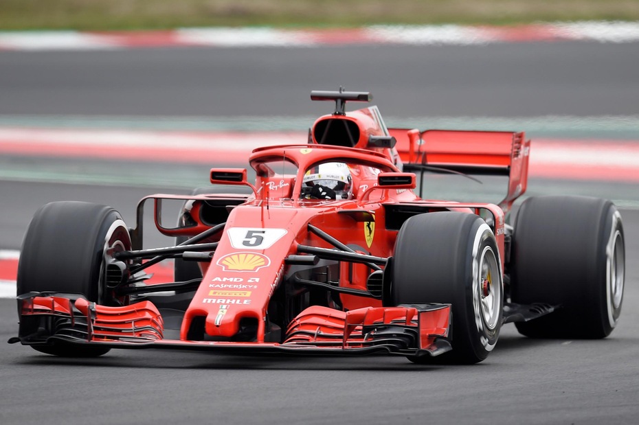 F1, Test Barcellona: dal gelo la spunta Vettel