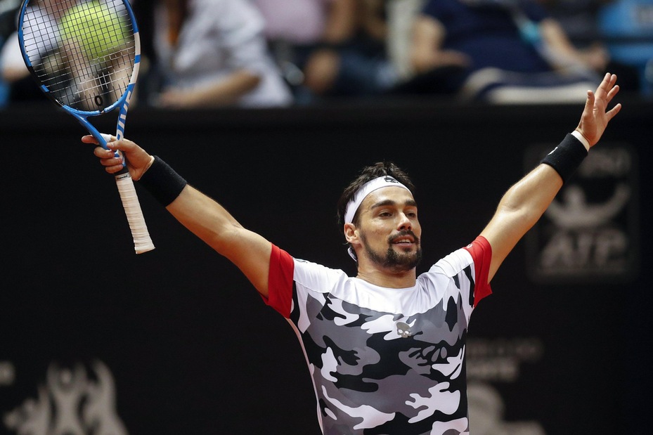 Ranking ATP: Fognini guadagna una posizione