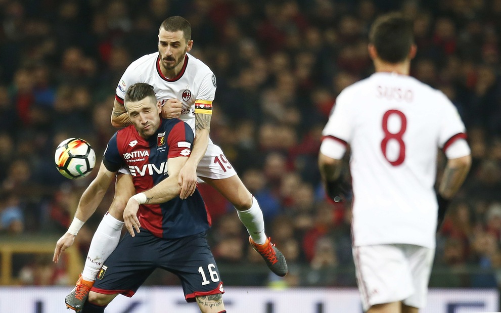 Serie A Genoa-Milan 0-1, il tabellino