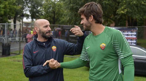 Roma, Monchi: «Non abbiamo paura di perdere Alisson»