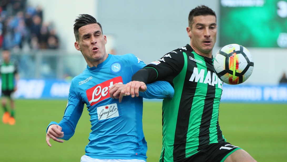 Serie A Sassuolo-Napoli 1-1, il tabellino