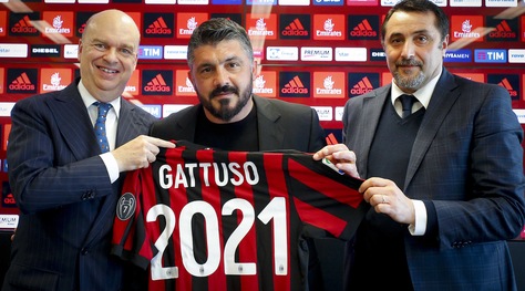 Milan, è ufficiale: Gattuso rinnova fino al 2021
