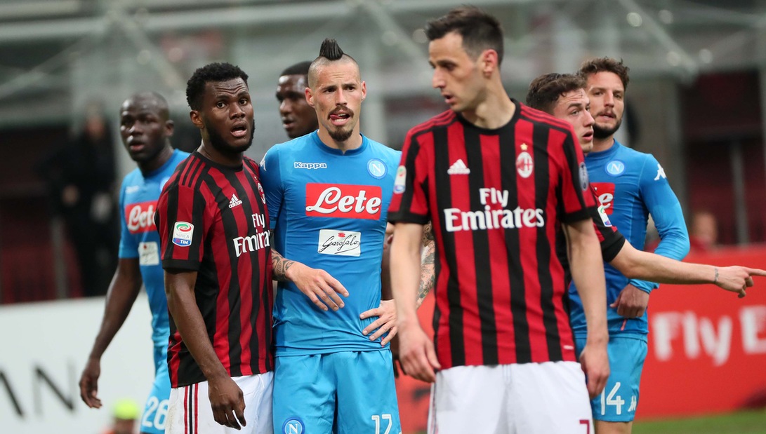 Serie A Milan-Napoli 0-0, il tabellino