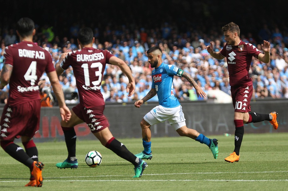 Serie A Napoli-Torino 2-2, il tabellino