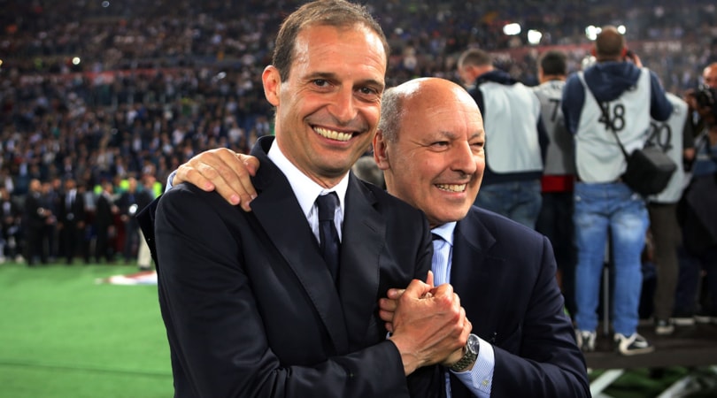 Juventus, Marotta: «Allegri? Ancora con noi, il rapporto funziona»