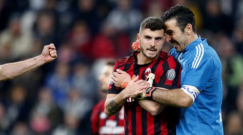 Juventus-Milan, la prima volta di Buffon in una finale infinita