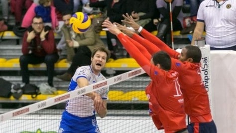 Volley: A2 Maschile, Taviano festeggia il ripescaggio con Matej Cernic