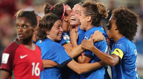 Italia-Portogallo 3-0: azzurre al mondiale!