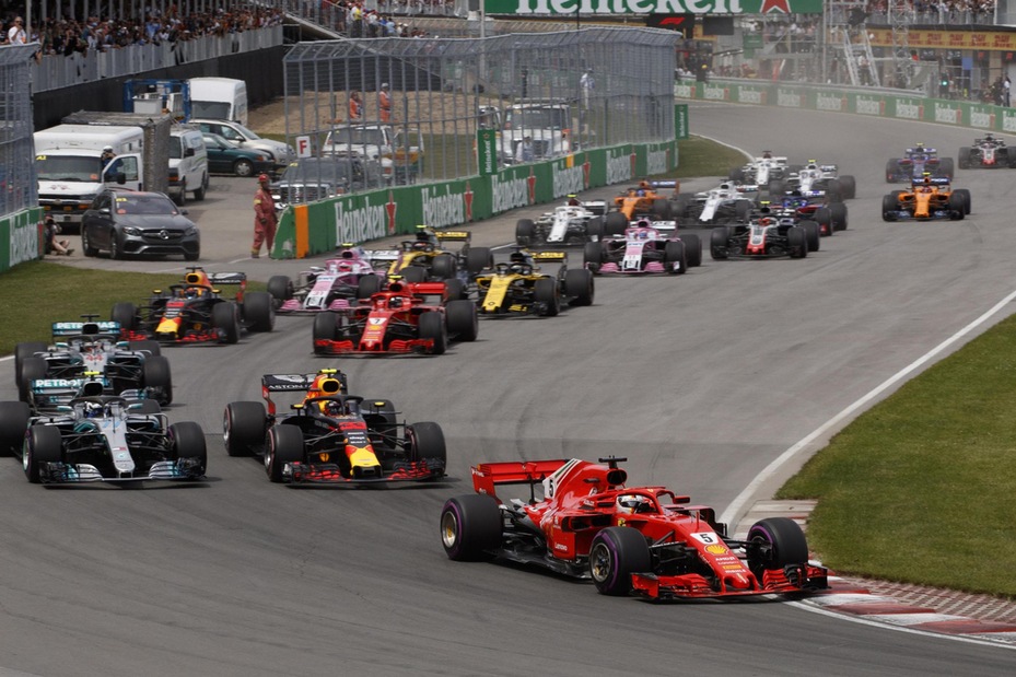 F1 Canada: Vettel in testa, Bottas secondo