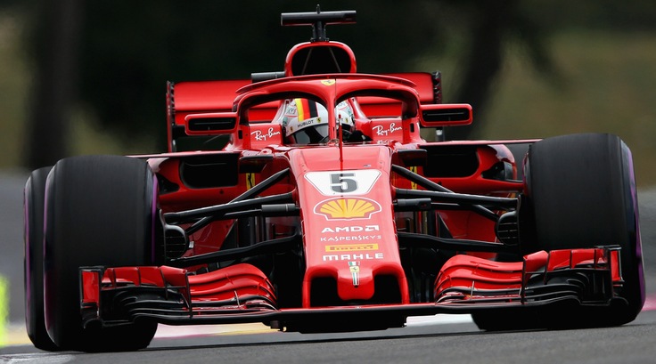 F1 Francia, 5 secondi di penalità per Vettel