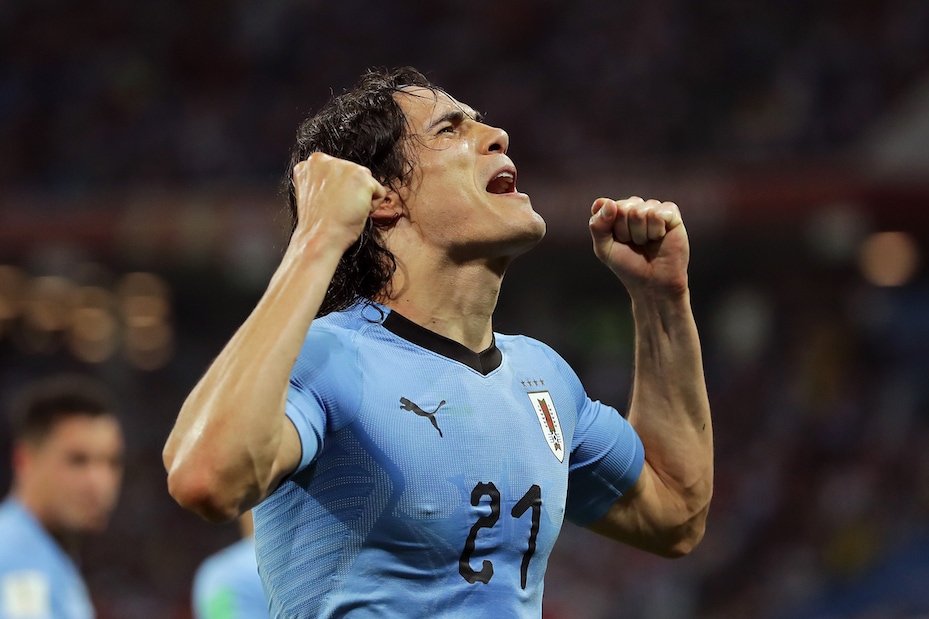 Uruguay-Portogallo 2-1: Cavani show, che doppietta! Ronaldo a secco