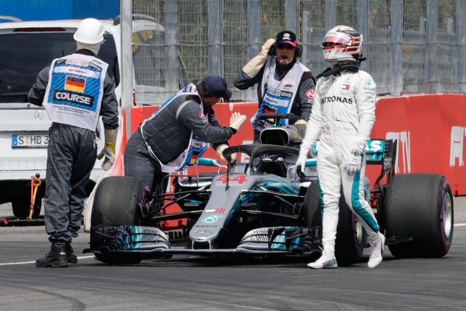 F1 Germania, Hamilton rassegnato: «Impossibile rimontare qui»