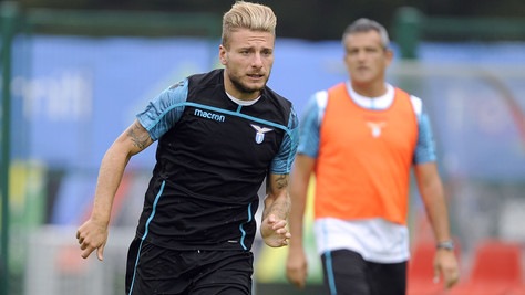 Lazio, Immobile si ferma: contusione al ginocchio