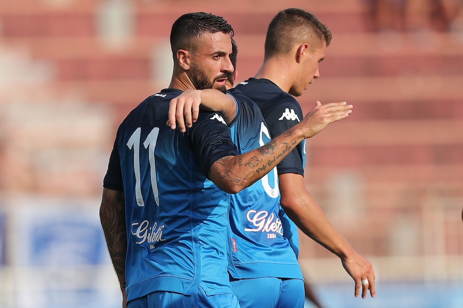 Spezia-Empoli 2-2: Caputo non basta