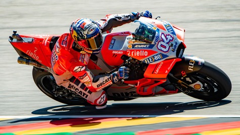 MotoGp Brno, griglia di partenza: Dovizioso in pole, Rossi secondo