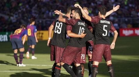 Milan, André Silva stende il Barcellona al 93'