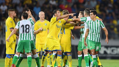 Frosinone-Betis 1-3. Non basta la rete di Ciano