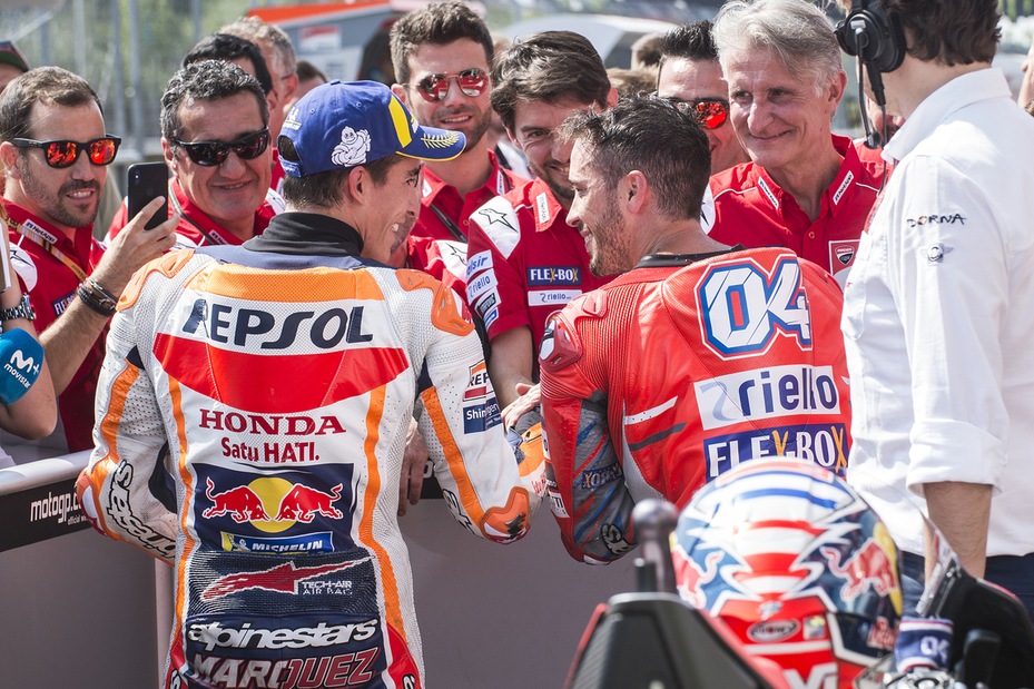 MotoGp, quote alla pari per Marquez e Dovizioso