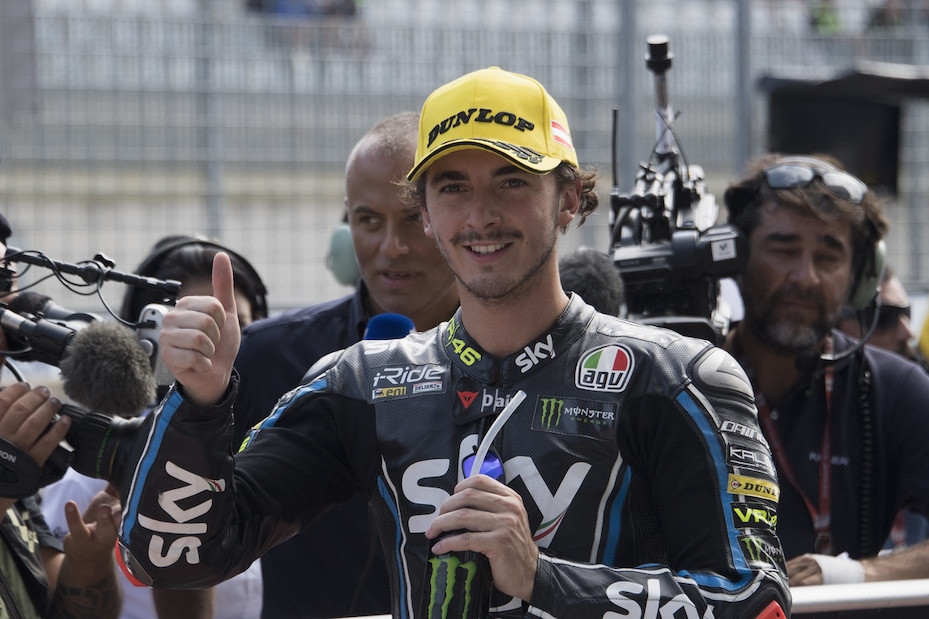 Moto2 Austria, Bagnaia vince all'ultima curva