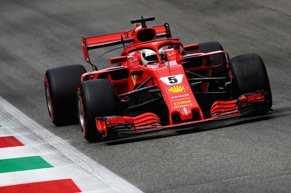 F1 Monza, Libere 3: Vettel vola, Hamilton insegue