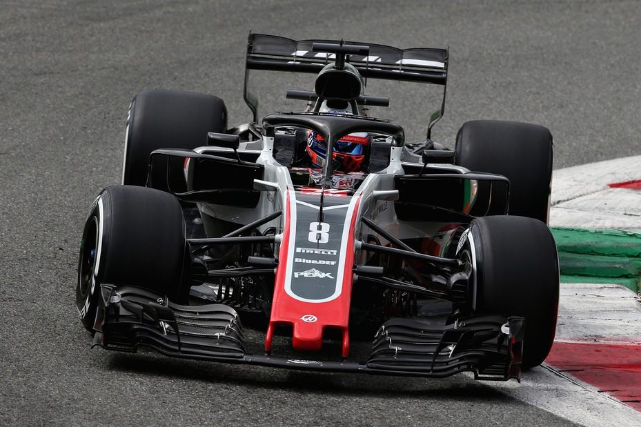 F1 Monza, Haas irregolare, Grosjean squalificato