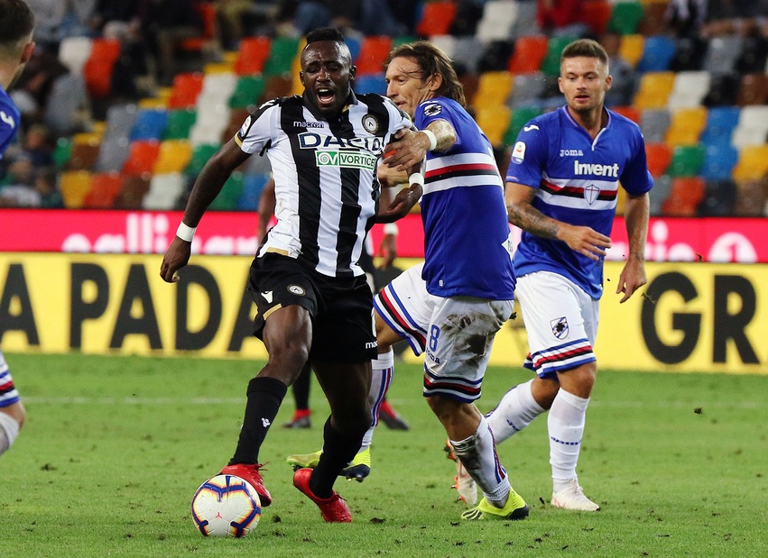 Serie A Udinese, Fofana: «Chievo? Gara dura»