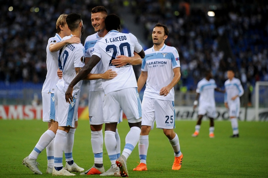 Lazio-Apollon 2-1: decidono Luis Alberto e Immobile