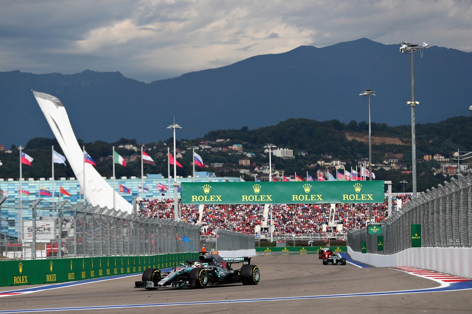 F1 Gp Russia: vince Hamilton, Vettel terzo