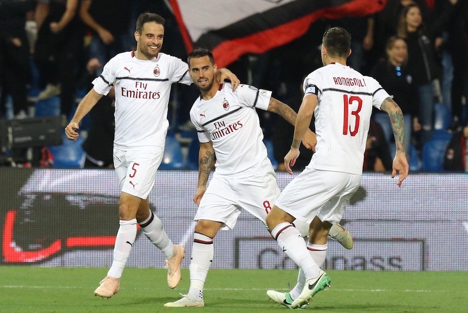 Serie A Sassuolo-Milan 1-4, il tabellino