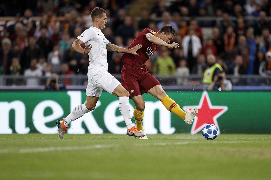 Champions League Roma-Viktoria Plzen 5-0, il tabellino