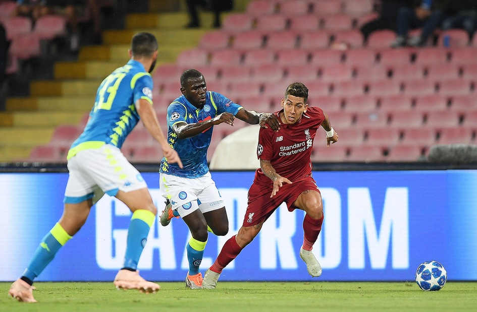 Champions League Napoli-Liverpool 1-0, il tabellino