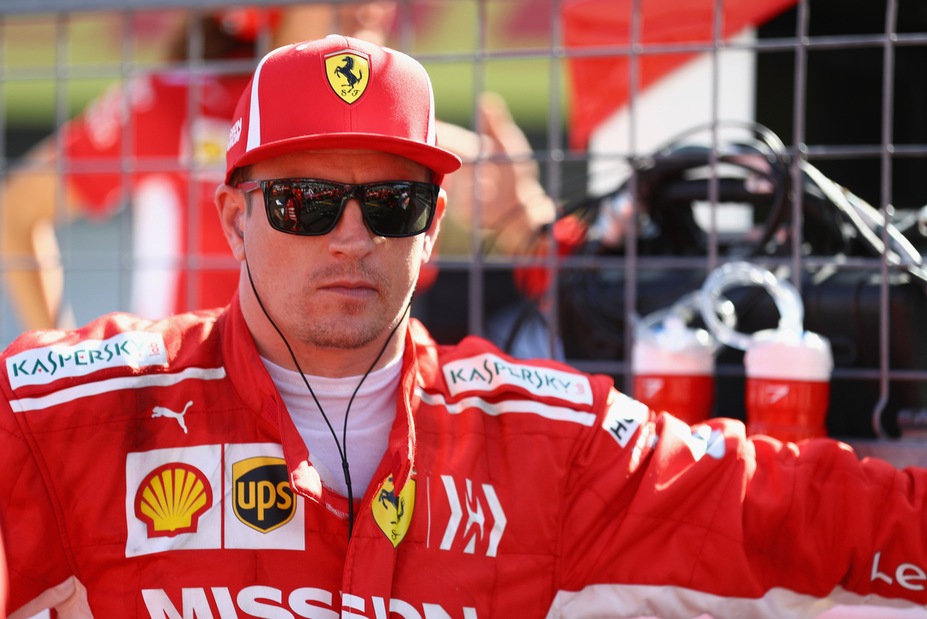 F1 Ferrari, Raikkonen danneggia auto parcheggiata: multato