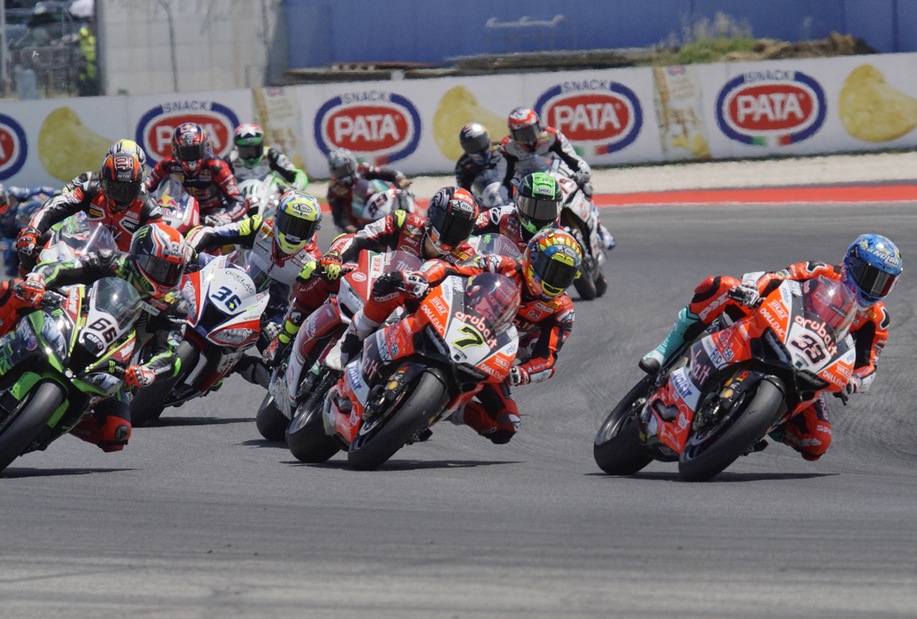SBK Argentina, Melandri in pole