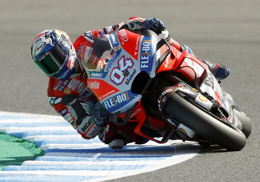 MotoGp, Motegi: Dovizioso più veloce, Rossi quinto
