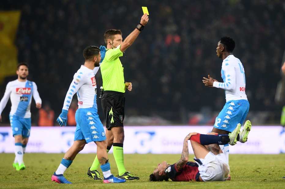 Serie A Napoli-Roma: dirige Massa. Lazio-Inter: Irrati