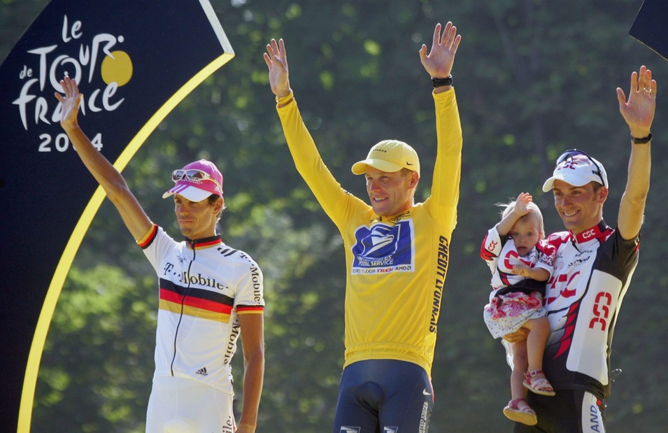 Ciclismo, Ruta Conquistadores: Armstrong in sofferenza