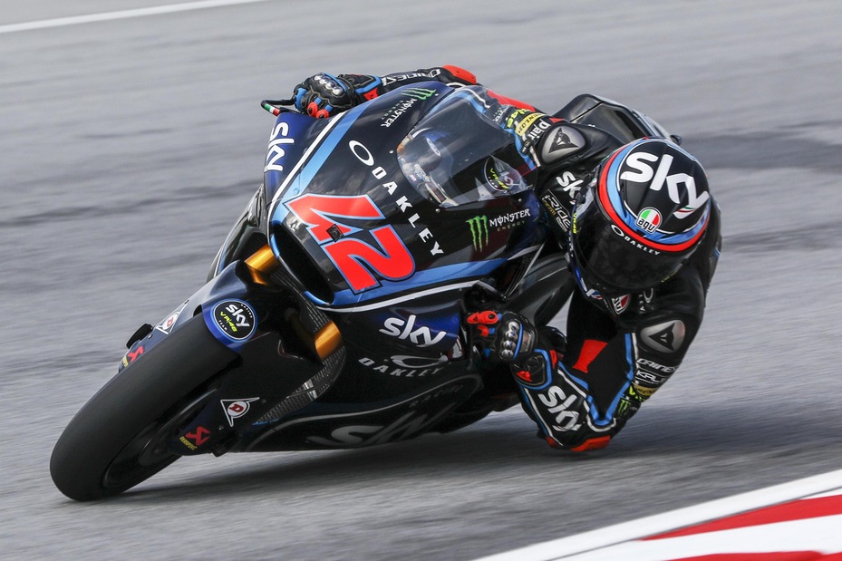Moto2, a Sepang Bagnaia parte sesto