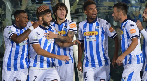 Pescara-Lecce 4-2: Del Sole, magie alla Robben