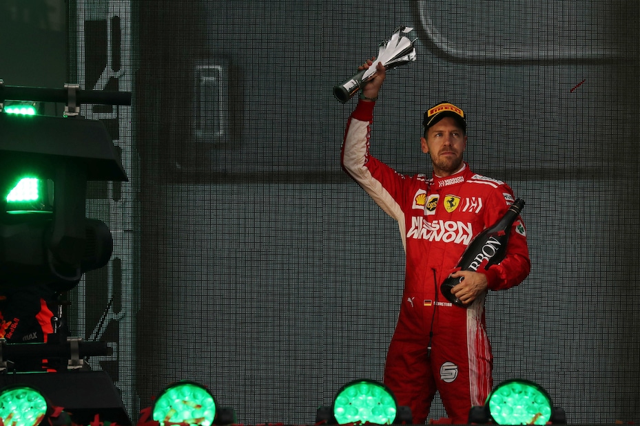 F1: Vettel, bis in Brasile a 2,50