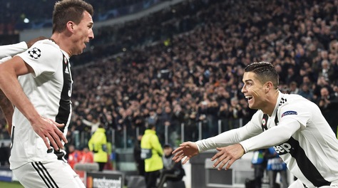 Juventus-Valencia 1-0, Ronaldo inventa per Mandzukic: bianconeri qualificati