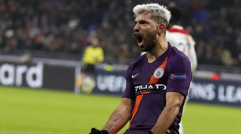 Manchester City, Aguero fuori due gare