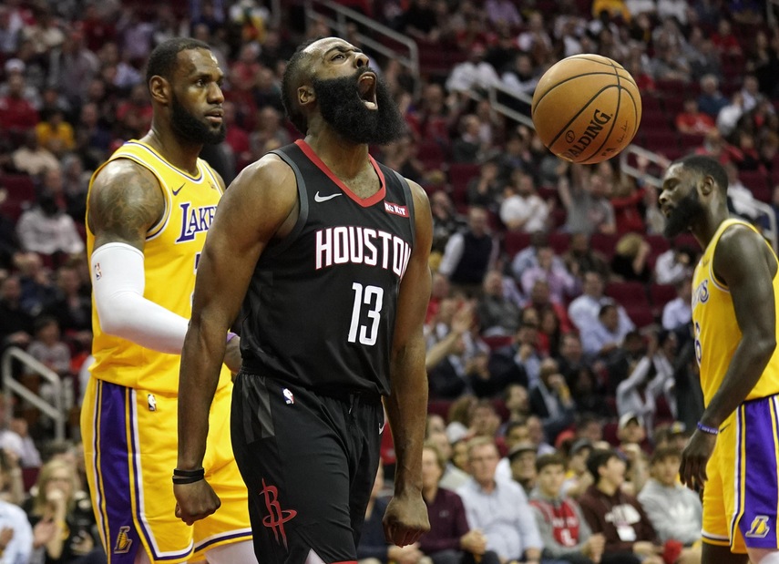 Belinelli stende Gallinari. Harden surclassa Lebron!
