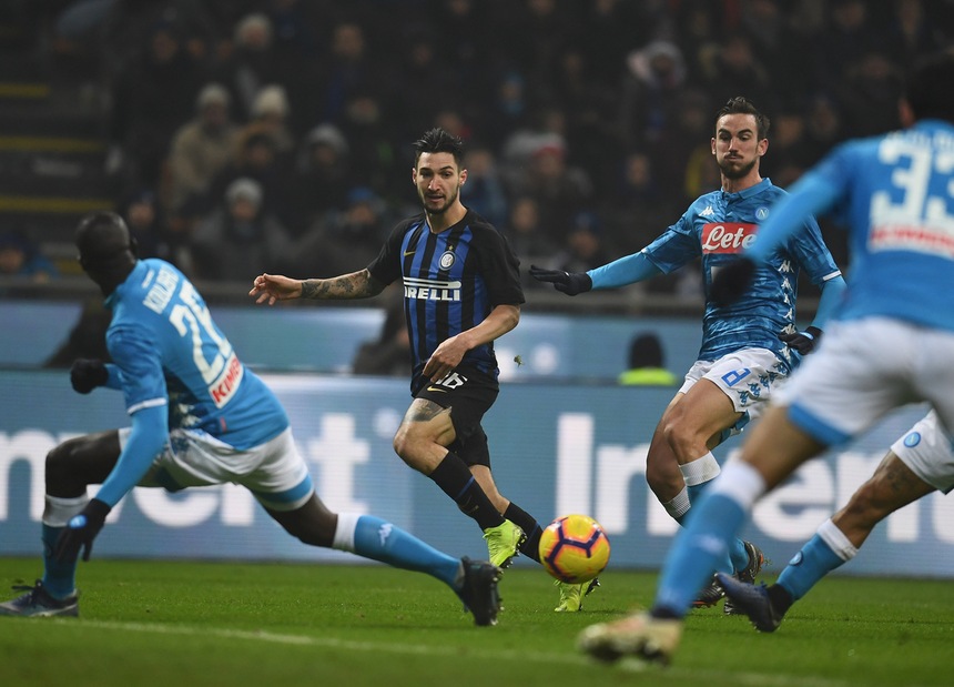 Serie A Inter-Napoli 1-0, il tabellino