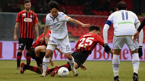Serie B Foggia-Verona 2-2. Mazzeo e Gerbo replicano a Pazzini e Lee