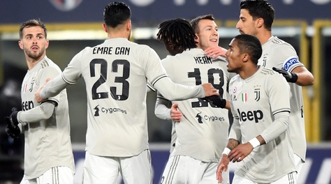 Bologna-Juventus 0-2, Bernardeschi e Kean per i quarti