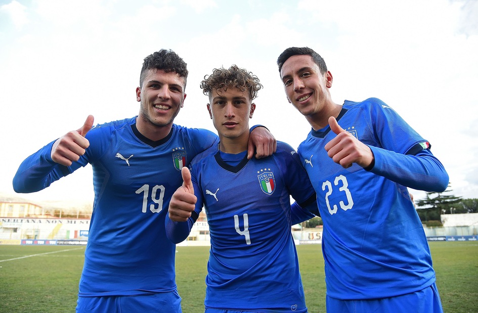 Under 19: Italia, tris alla Spagna in amichevole