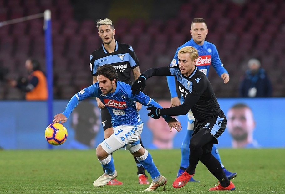 Serie A Napoli-Lazio 2-1, il tabellino