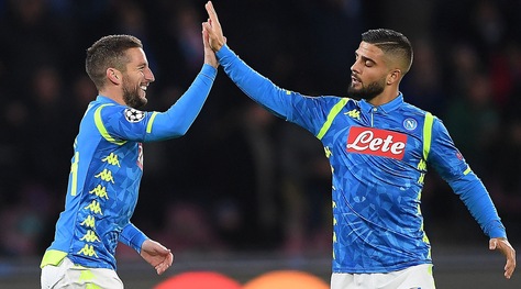 Napoli, Insigne e Mertens gol cercansi